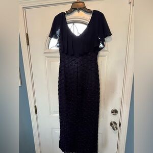 Connected Apparel Navy Maxi Dress